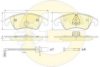 GIRLING 6117681 Brake Pad Set, disc brake